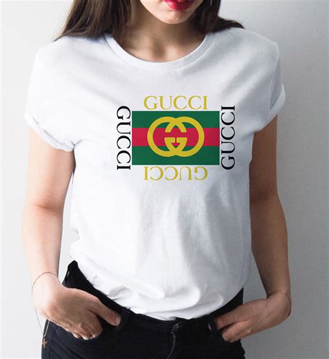 gucci tshort women sale|vintage gucci t shirt women.